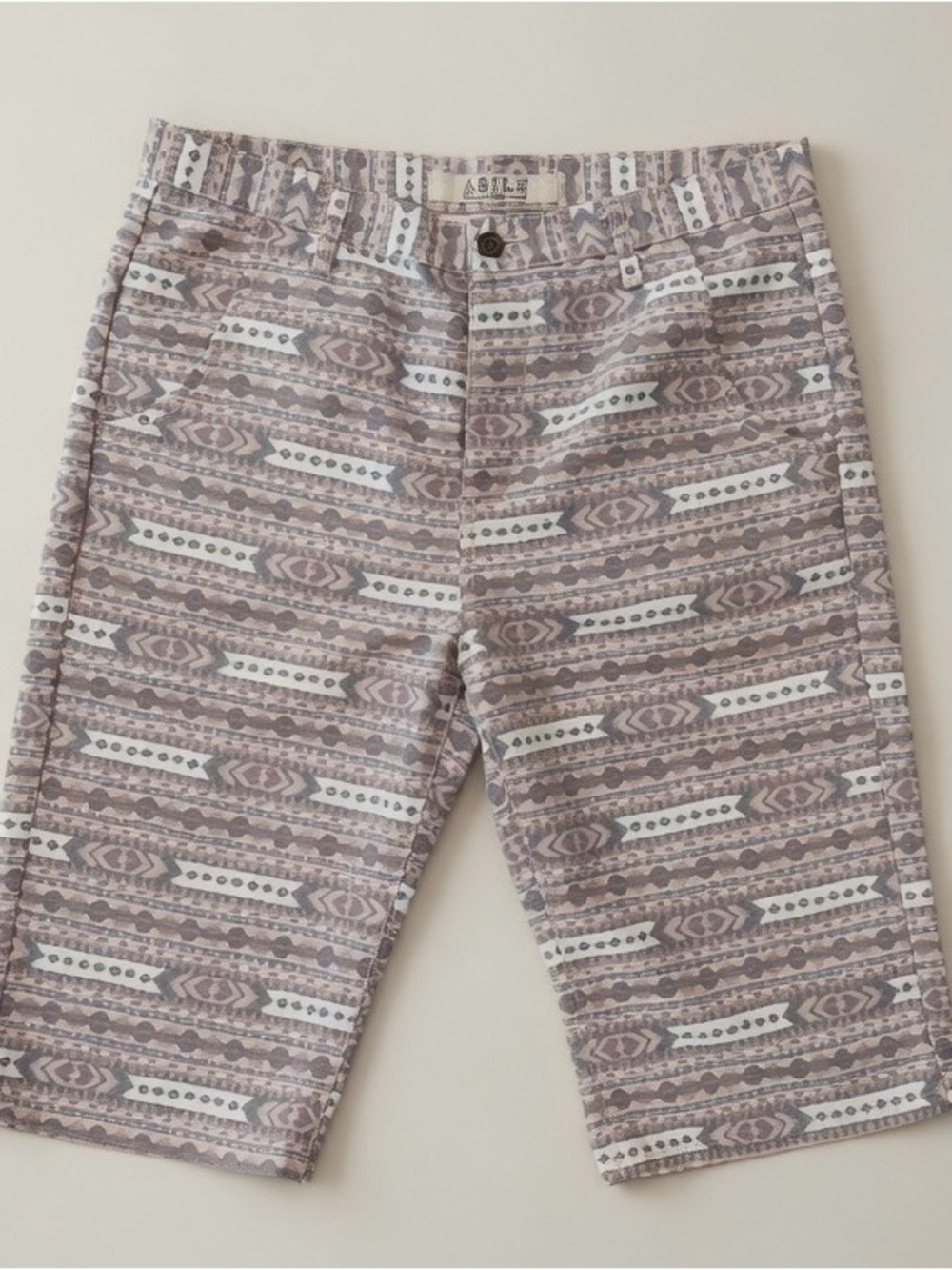 Vintage Agile Jeans Aztec / Tribal Print Shorts – Men’s Size 34